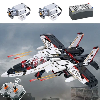 Electric F15 Fighter Robot Aircraft 2 in 1 Remote Control Building Blocks Technic Airplane RC Motor Bricks Children Toys Gifts
Electric F15 Fighter Robot Aircraft 2 in 1 Remote Control Building Blocks Technic Airplane RC Motor Bricks Children Toys Gifts