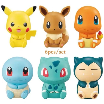 6pcs/set 3CM PIKACH Figure Model Clip Toys Action Anime POKEBALLS Mini Charmander Blastoise Venusaur Decoration Doll little clip
6pcs/set 3CM PIKACH Figure Model Clip Toys Action Anime POKEBALLS Mini Charmander Blastoise Venusaur Decoration Doll little clip