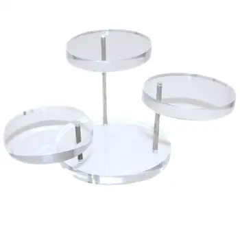 Acrylic Ring Display Stand Circular Jewelry Rotating Ring Display Stand with Three Layers for Ring Organizer Transparent Black
Acrylic Ring Display Stand Circular Jewelry Rotating Ring Display Stand with Three Layers for Ring Organizer Transparent Black
