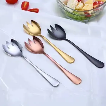 Spklifey Gold Salad Spoon Stainless Steel Spoons for Salad Cake Fruit Spoons Dessert Scoop Dessert Tools for Snack Dinnerware 
Spklifey Gold Salad Spoon Stainless Steel Spoons for Salad Cake Fruit Spoons Dessert Scoop Dessert Tools for Snack Dinnerware