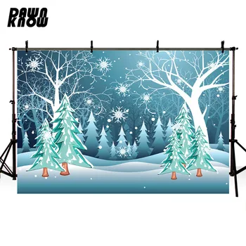 DAWNKNOW Merry Christmas Cartoon Forest Photography Background Snow Backdrops Family Children Photocall Photo Studio lv1091
DAWNKNOW Merry Christmas Cartoon Forest Photography Background Snow Backdrops Family Children Photocall Photo Studio lv1091