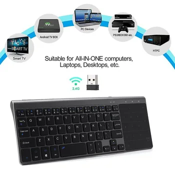Thin 2.4GHz USB Wireless Mini Keyboard with Number Touchpad Numeric Keypad for Android windows Tablet,Desktop,Laptop,PC
Thin 2.4GHz USB Wireless Mini Keyboard with Number Touchpad Numeric Keypad for Android windows Tablet,Desktop,Laptop,PC