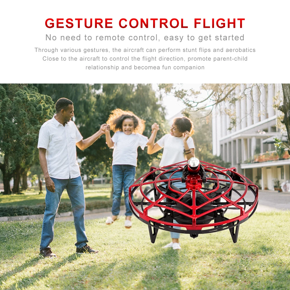 Intelligent Induction UFO Anti-collision Fly Helicopter Magic Aircraft Sensing automatic Drone infrared sensor Electronic Toy
Intelligent Induction UFO Anti-collision Fly Helicopter Magic Aircraft Sensing automatic Drone infrared sensor Electronic Toy