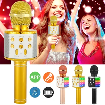 Willkey WS858L wireless USB microphone professional condenser karaoke mic bluetooth stand radio mikrofon studio recording studio
Willkey WS858L wireless USB microphone professional condenser karaoke mic bluetooth stand radio mikrofon studio recording studio