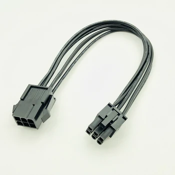 Modular Power Supply Cables 6 Pin to 6 PIN PCI Express Extension Cable Sleeved Cable PC Graphics Card Power Cable Connector 20cm
Modular Power Supply Cables 6 Pin to 6 PIN PCI Express Extension Cable Sleeved Cable PC Graphics Card Power Cable Connector 20cm