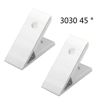 2pcs 45 degree 3030 30x30 Corner Angle Bracket Connection Joint for 3030 EU Aluminum Profile
2pcs 45 degree 3030 30x30 Corner Angle Bracket Connection Joint for 3030 EU Aluminum Profile