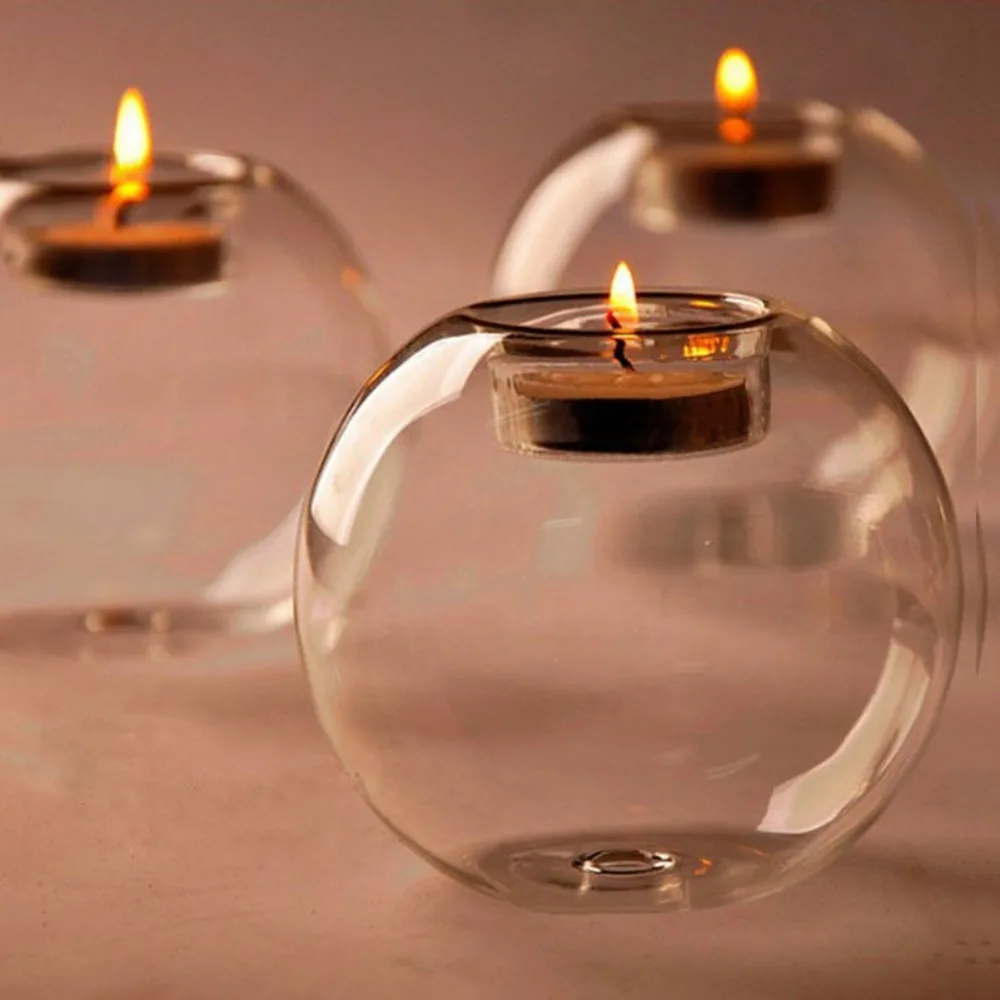 2020 Round Clear Glass Tea Light Holder with Random Color Tea Light for Wedding Home Party Decoration
2020 Round Clear Glass Tea Light Holder with Random Color Tea Light for Wedding Home Party Decoration