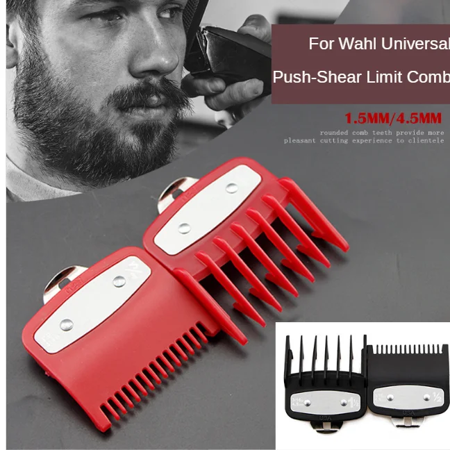 FOR WAHL 2Pcs Universal Hair Clipper Limit Comb Guide Attachment Size Barber Replacement High Quality G0311
FOR WAHL 2Pcs Universal Hair Clipper Limit Comb Guide Attachment Size Barber Replacement High Quality G0311