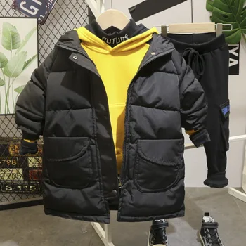 Baby Boys Winter long coat +plush hooded +plush t-shirt +plush pants 4pcs Cotton Suits Children Clothing Sets Toddler Tracksuits
Baby Boys Winter long coat +plush hooded +plush t-shirt +plush pants 4pcs Cotton Suits Children Clothing Sets Toddler Tracksuits