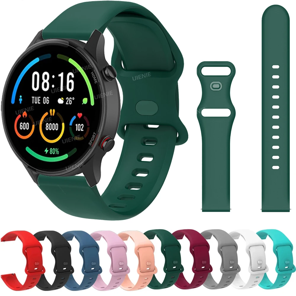 Silicone Watch Band for Xiaomi Mi Watch Color Sports Edition Strap Bracelet 22mm Watchband for Mi Watch Color / gt 2 46mm correa
Silicone Watch Band for Xiaomi Mi Watch Color Sports Edition Strap Bracelet 22mm Watchband for Mi Watch Color / gt 2 46mm correa
