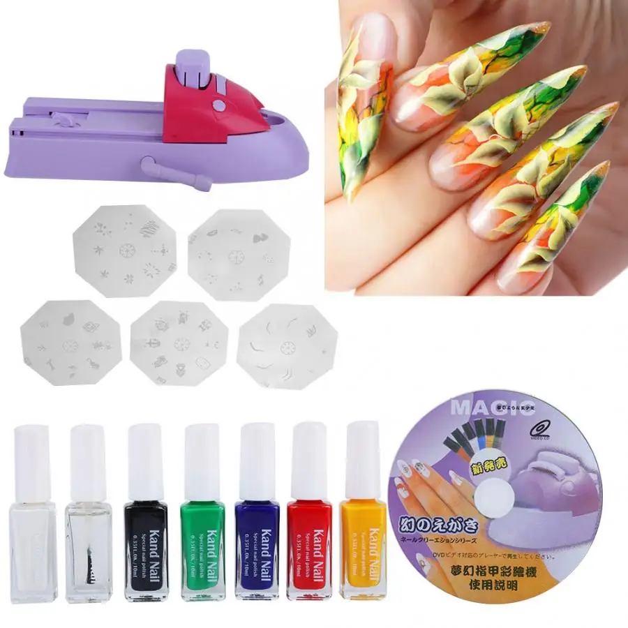Nail Art Printer DIY Manicure Stamp Plate Drawing Printing Enamel Kit for Nail Design Nail Art Printer
Nail Art Printer DIY Manicure Stamp Plate Drawing Printing Enamel Kit for Nail Design Nail Art Printer