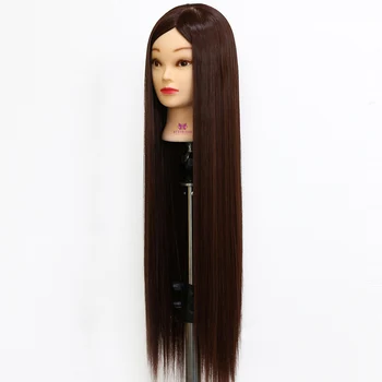 Training hairs Head 30'' Long Matt Hair Head Hairdressing Mannequin Head Hairstyles Doll for Hairdresser + Clamp Barber Manikin
Training hairs Head 30'' Long Matt Hair Head Hairdressing Mannequin Head Hairstyles Doll for Hairdresser + Clamp Barber Manikin