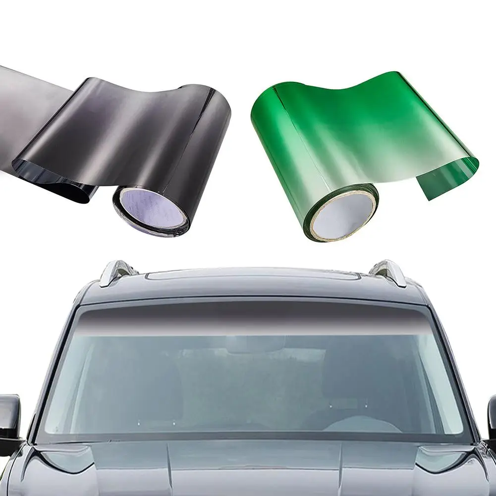 150*20CM Car Window Windshield Sun Visor Strip Tint Film Front Windshield UV Shade DIY Decal Banner Sunscreen Sticker
150*20CM Car Window Windshield Sun Visor Strip Tint Film Front Windshield UV Shade DIY Decal Banner Sunscreen Sticker
