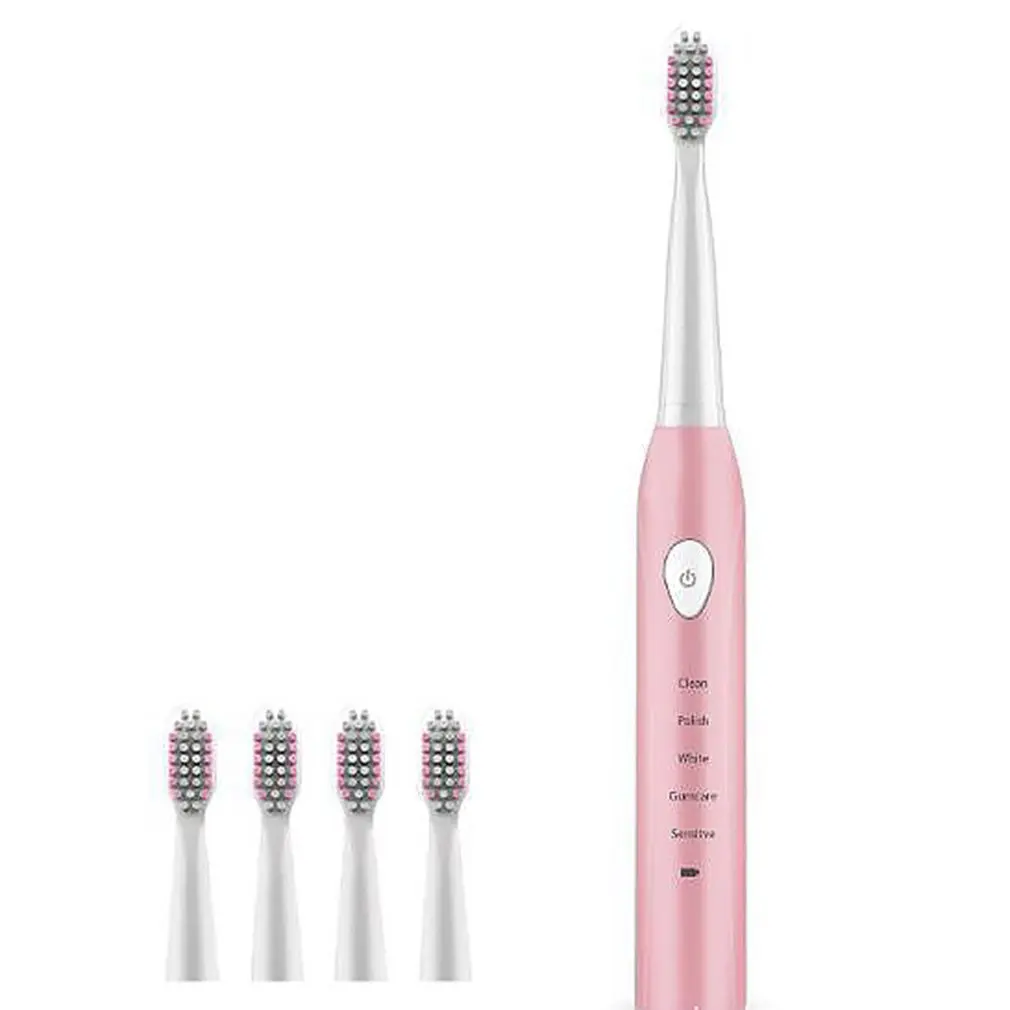 Electric Toothbrush Adult Rechargeable Toothbrush Sonic Automatic Soft Toothbrush Waterproof Usb Charging
Electric Toothbrush Adult Rechargeable Toothbrush Sonic Automatic Soft Toothbrush Waterproof Usb Charging