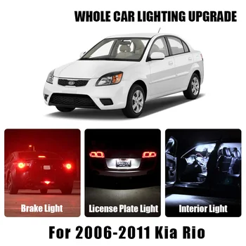 Brake Parking Reverse Light White Amber Car LED Bulbs For 2006 2007-2011 Kia Rio Turn Signal Lamp Exterior Interior LED Light 
Brake Parking Reverse Light White Amber Car LED Bulbs For 2006 2007-2011 Kia Rio Turn Signal Lamp Exterior Interior LED Light