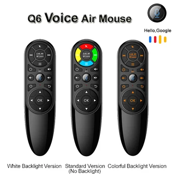 Google Voice Control Air Mouse Backlight 2.4G Wireless IR Learning Remote Control Gyroscope Controller for Android TV Box PC
Google Voice Control Air Mouse Backlight 2.4G Wireless IR Learning Remote Control Gyroscope Controller for Android TV Box PC