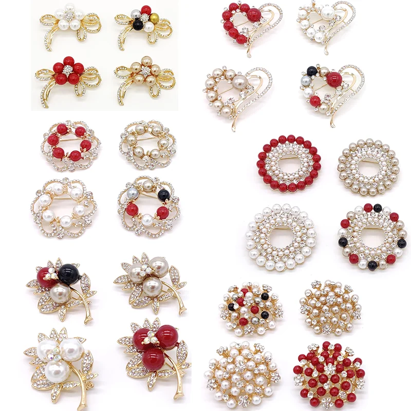 New Style Pearl Zircon Corsage Red Festive High-grade Corsage Wholesale Fashion Fine Jewelry Enamel Pins
New Style Pearl Zircon Corsage Red Festive High-grade Corsage Wholesale Fashion Fine Jewelry Enamel Pins
