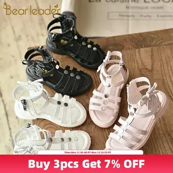 Bear Leader Girls Shoes New Summer Children Fashion Sandals Girls Soft Bottom Leather Flats Kids Princess Zipper Beach Shoes
Bear Leader Girls Shoes New Summer Children Fashion Sandals Girls Soft Bottom Leather Flats Kids Princess Zipper Beach Shoes