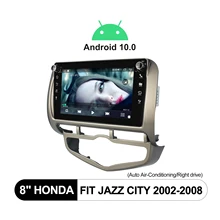 8 Inch Car Radio Stereo Android 10.0 Support Android Auto GPS Naviagtion Carplay For Honda Fit Jazz City 2002-2008(Right Drive)
8 Inch Car Radio Stereo Android 10.0 Support Android Auto GPS Naviagtion Carplay For Honda Fit Jazz City 2002-2008(Right Drive)