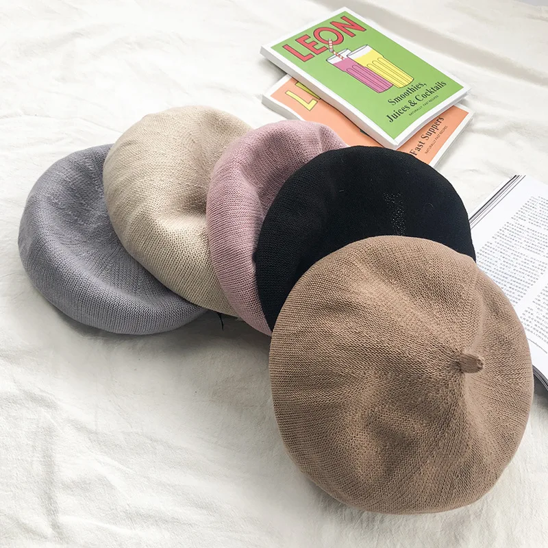 Beret Women's Spring And Summer Korean-style Fashion Summer Thin Breathable bei lei mao Japanese-style Versatile Fashion England
Beret Women's Spring And Summer Korean-style Fashion Summer Thin Breathable bei lei mao Japanese-style Versatile Fashion England