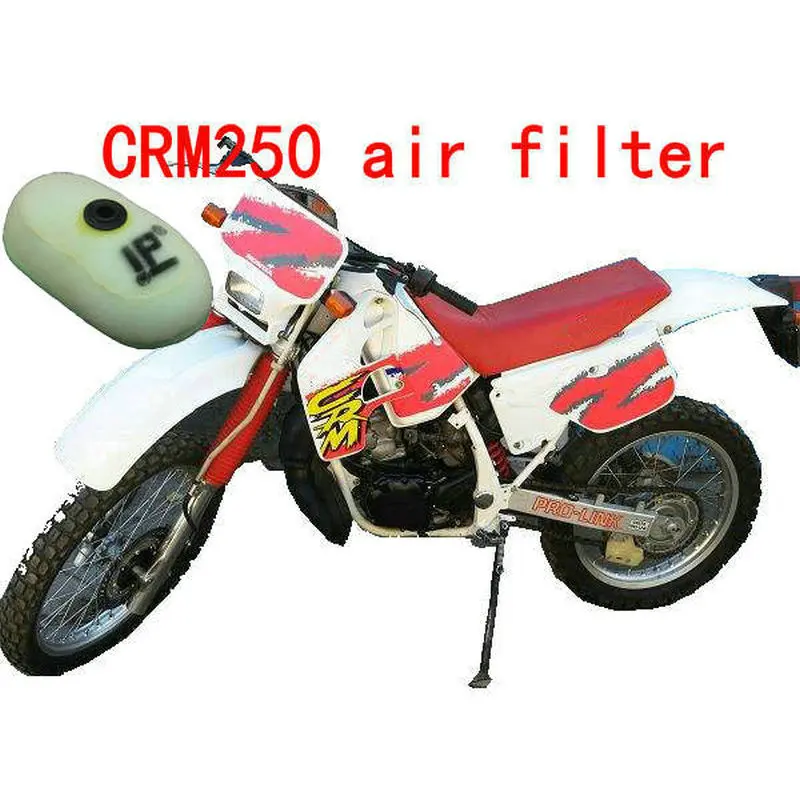 

Motorcycle Sponge Air Filter Fit For Honda CRM250 89-93 XR250 90-04 XR400 96-04 XR600 94-04 High Flow Air Filters Cleaner