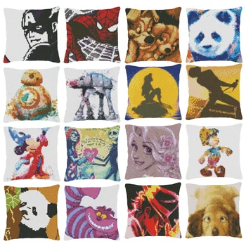 Wild Animal Cushion Latch Hook Kit Pillow Mat DIY Craft Cartoon Cross Stitch Needlework Crocheting Cushion Embroidery
Wild Animal Cushion Latch Hook Kit Pillow Mat DIY Craft Cartoon Cross Stitch Needlework Crocheting Cushion Embroidery