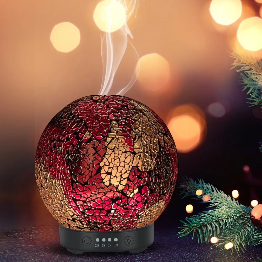 Mosaic Glass Electric Essential Oil Burner Aroma Oil Diffuser Machine Automatic Ultrasonic Household Humidifier Home Decor
Mosaic Glass Electric Essential Oil Burner Aroma Oil Diffuser Machine Automatic Ultrasonic Household Humidifier Home Decor