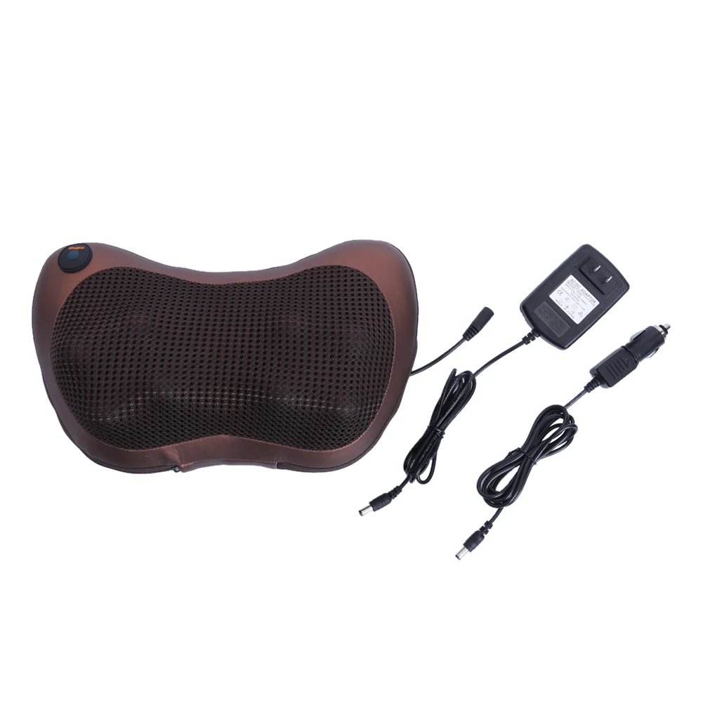 Shiatsu Electric Shoulder Back Body Neck Massager Relaxation Pillow For Spa At Home/Car With LED 6 Shiatsu Electric Shoulder Back Body Neck Massager Relaxation Pillow For Spa At Home/Car With LED 6