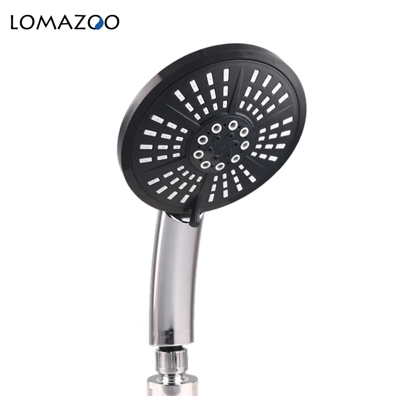 LOMAZOO High Pressure 5 Function Adjustable Jetting Shower Filter High Pressure Water Saving Shower Head Handheld Shower Head
LOMAZOO High Pressure 5 Function Adjustable Jetting Shower Filter High Pressure Water Saving Shower Head Handheld Shower Head