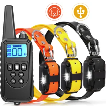 Dog Training Collar Dog Shock Collar with Remote 800 Meters Waterproof Rechargeable 1-99 Vibration for Small Medium Large Dogs
Dog Training Collar Dog Shock Collar with Remote 800 Meters Waterproof Rechargeable 1-99 Vibration for Small Medium Large Dogs