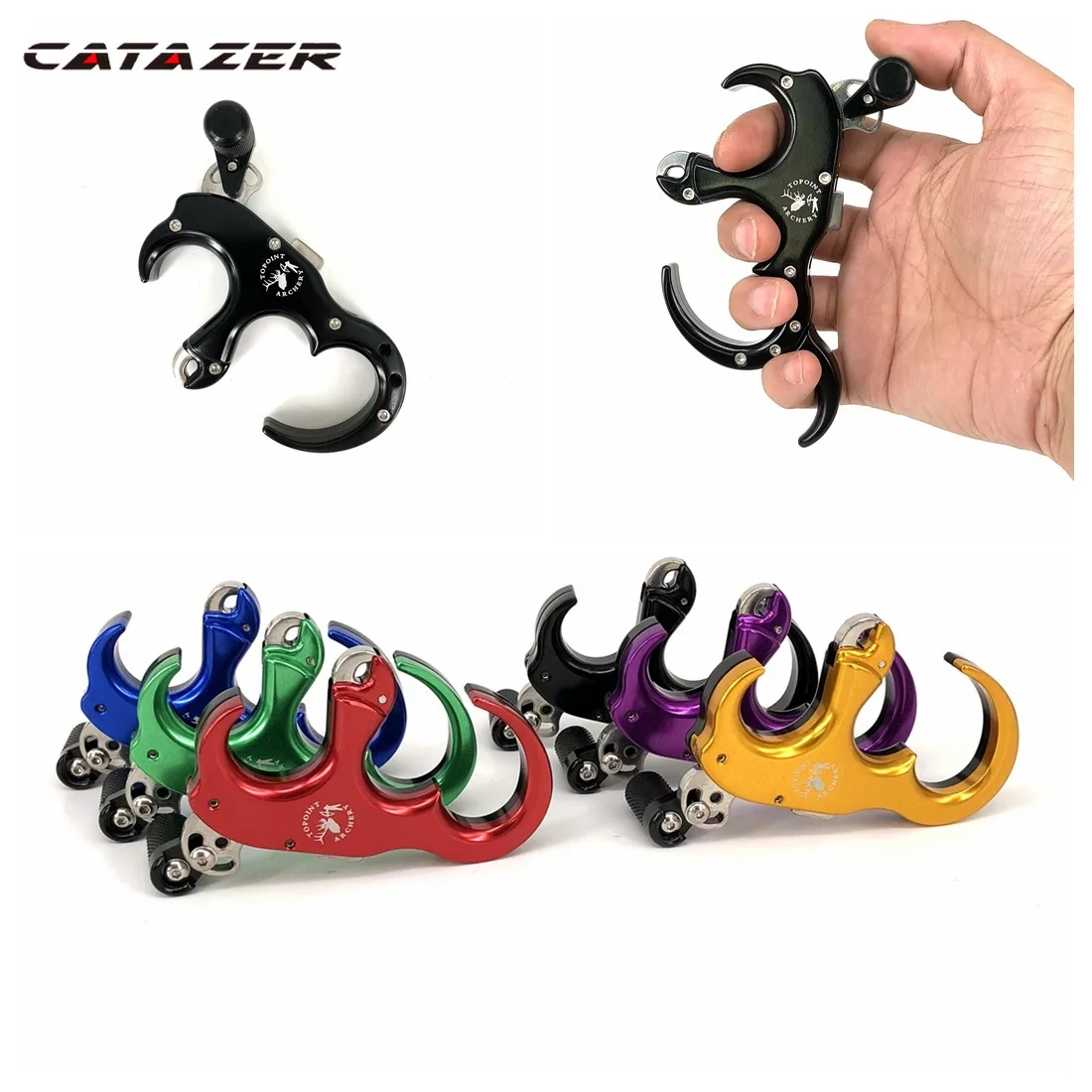 Apex Tp420 Release Device for Compound Bow and Arrow Archery Equipment Aluminum Alloy Grip Release
Apex Tp420 Release Device for Compound Bow and Arrow Archery Equipment Aluminum Alloy Grip Release