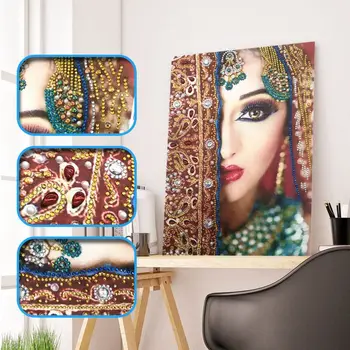 DIY 5D Diamond Cross Stitch Partial Special Shaped Crystal Rhinestone Arts Craft Frameless Painting On Canvas
DIY 5D Diamond Cross Stitch Partial Special Shaped Crystal Rhinestone Arts Craft Frameless Painting On Canvas