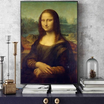 Smile Of Mona Lisa Portrait Canvas Art Painting Reproductions Classical Da Vinci Famous Art Prints For Living Room Cuadros Decor
Smile Of Mona Lisa Portrait Canvas Art Painting Reproductions Classical Da Vinci Famous Art Prints For Living Room Cuadros Decor