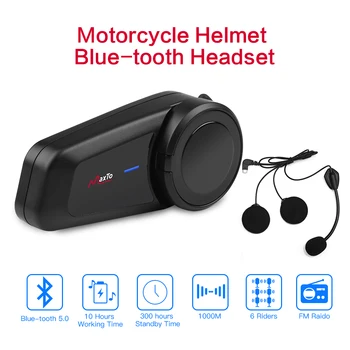 MAXTO M2 Group 6 Riders Motorcycle Helmet Intercom Bluetooth Interphone Headset Casco Intercom moto FM Radio 1000m Waterproof
MAXTO M2 Group 6 Riders Motorcycle Helmet Intercom Bluetooth Interphone Headset Casco Intercom moto FM Radio 1000m Waterproof