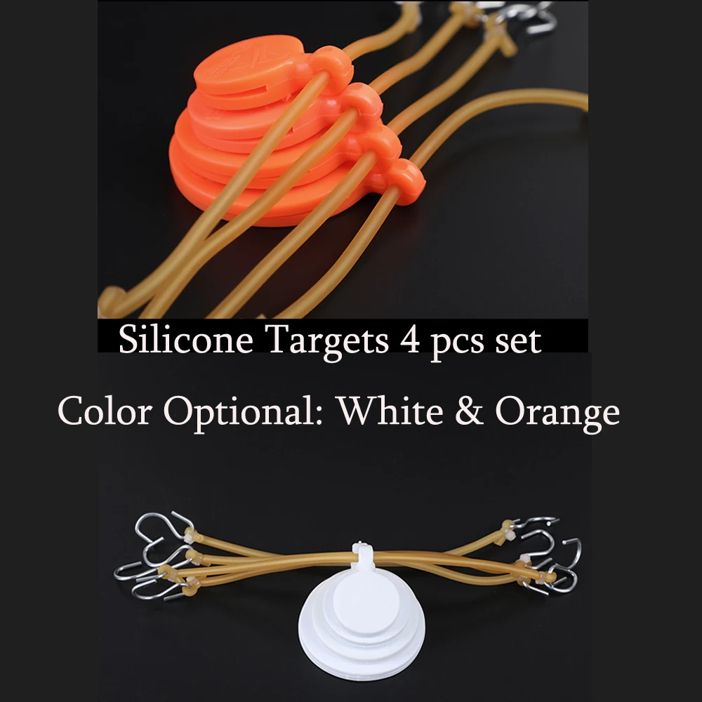 Silicone Small Target Pads 4 in 1 Set for Slingshot Steel and Plastic BBs Shooting Outdoors Sports
Silicone Small Target Pads 4 in 1 Set for Slingshot Steel and Plastic BBs Shooting Outdoors Sports