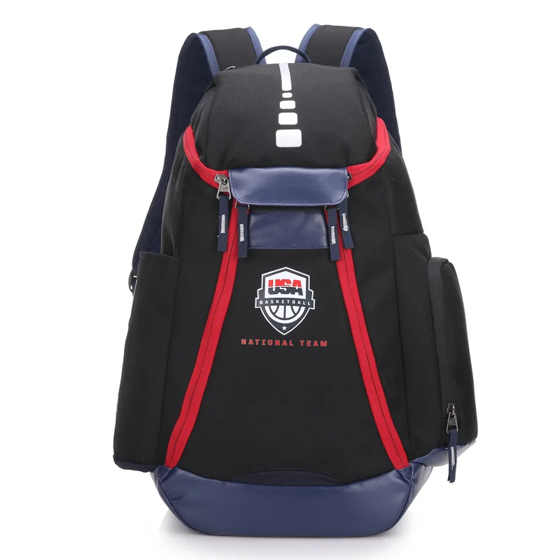 

Factory Wholesale 2830 Team usa nba Basketball Backpack High Quality Men's And Women's Elite Travel Bag a Generation of Fat