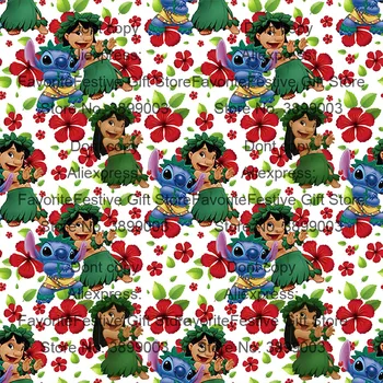 patchwork polyester cartoon Lilo & Stitch design flower kawaii fabric for Tissue Kids Bedding home textile for Sewing Tilda
patchwork polyester cartoon Lilo & Stitch design flower kawaii fabric for Tissue Kids Bedding home textile for Sewing Tilda