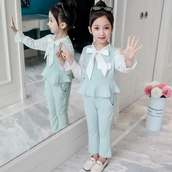 Hot Sale 2020 Kids Clothing Outfit Spring Autumn Style Children Clothing Sets long Sleeve Coat+ Pants 2Pieces Casual Girl Suit 
Hot Sale 2020 Kids Clothing Outfit Spring Autumn Style Children Clothing Sets long Sleeve Coat+ Pants 2Pieces Casual Girl Suit