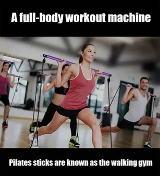 Yoga Resistance Bands Pilates Stick Bodybuilding Crossfit Gym Rubber Tube Elastic Bands Fitness Equipment Training Exercise
Yoga Resistance Bands Pilates Stick Bodybuilding Crossfit Gym Rubber Tube Elastic Bands Fitness Equipment Training Exercise