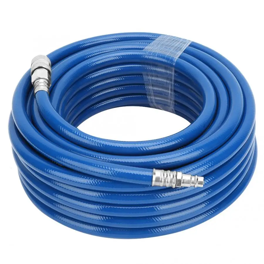 15M Blue Flexible 3 - layer Structure Pneumatic PVC Hose with Quick Connector for Air Compressor
15M Blue Flexible 3 - layer Structure Pneumatic PVC Hose with Quick Connector for Air Compressor