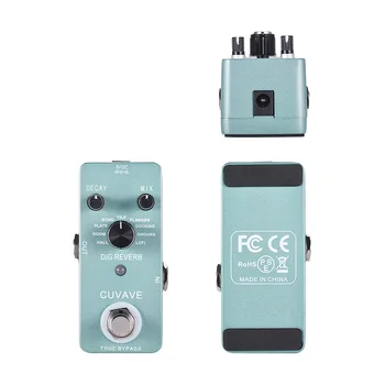 Digital Reverb Guitar Effect Pedal 9 Reverb Types Guitar Pedal True Bypass Full Metal Shell Guitar Accessories
Digital Reverb Guitar Effect Pedal 9 Reverb Types Guitar Pedal True Bypass Full Metal Shell Guitar Accessories