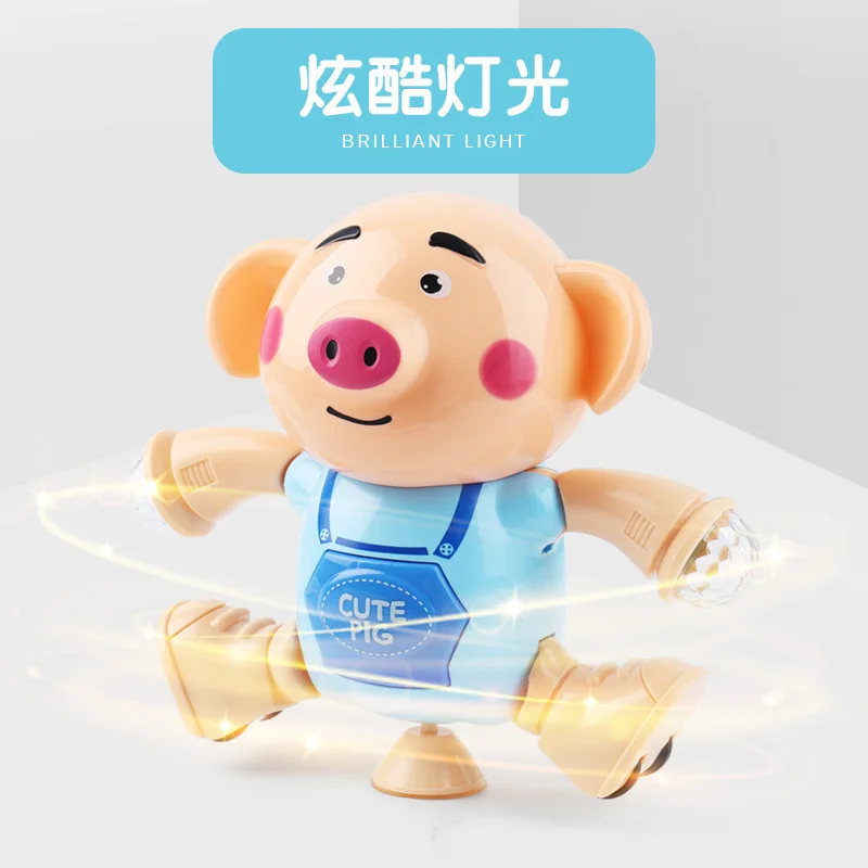 Douyin Hot Selling Seaweed Rotating Meng Dancing Pigskin Colorful Light 360-Degree Rotating Electric Robot Toy
Douyin Hot Selling Seaweed Rotating Meng Dancing Pigskin Colorful Light 360-Degree Rotating Electric Robot Toy