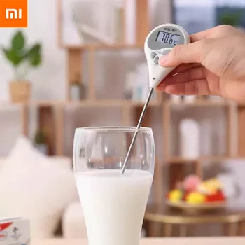 New Xiaomi Youpin Electronic pen test thermometer and hygrometer Stainless steel probe automatic shutdown large screen display
New Xiaomi Youpin Electronic pen test thermometer and hygrometer Stainless steel probe automatic shutdown large screen display