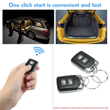 12V Universal Car Remote Central Kit Locking Keyless Entry System with 2 Remote Control Support Trunk Pop for Car
12V Universal Car Remote Central Kit Locking Keyless Entry System with 2 Remote Control Support Trunk Pop for Car