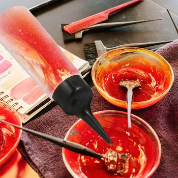 Hair Dye Bottle Hair Color Mixer Bottle Hair Color Applicator Bottle with Black Slant Tip
Hair Dye Bottle Hair Color Mixer Bottle Hair Color Applicator Bottle with Black Slant Tip
