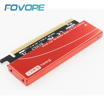 PCI e M2 adapter M2 NGFF SSD NVMe 2280 m key to PCI e x16 adapter M.2 PCIe Card for ssd m2 with Heat dissipation aluminum box
PCI e M2 adapter M2 NGFF SSD NVMe 2280 m key to PCI e x16 adapter M.2 PCIe Card for ssd m2 with Heat dissipation aluminum box