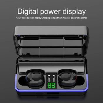 W12 Wireless Mini Bluetooth Headphone 5.0 Sport Waterproof Headset Portable Charging Box Music Earphone For Wearable Devices
W12 Wireless Mini Bluetooth Headphone 5.0 Sport Waterproof Headset Portable Charging Box Music Earphone For Wearable Devices