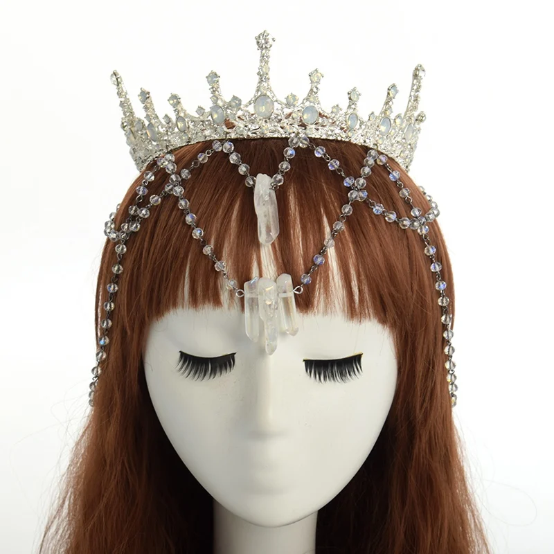Baroque Crown Tiaras Crystal Rhinestone Headbands For Women Headdress Prom Bridal Wedding Veil Hair Jewelry Accessories
Baroque Crown Tiaras Crystal Rhinestone Headbands For Women Headdress Prom Bridal Wedding Veil Hair Jewelry Accessories