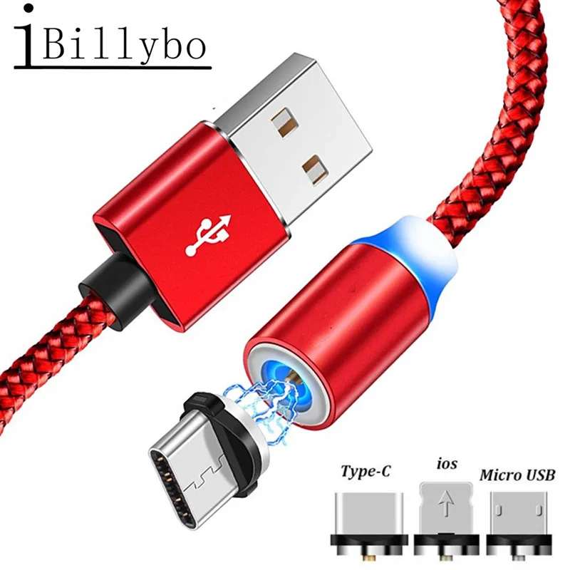 Фото Магнитное зарядное устройство USB для ZTE Blade A7 V7 lite V9 Vita Магнитный зарядный кабель