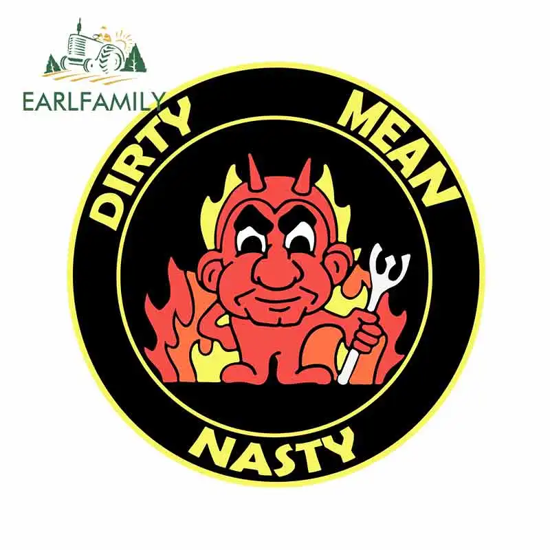 EARLFAMILY 13cm x 12.6cm Cartoon Dirty Mean Nasty Funny Car Stickers RV VAN 3D DIY Fine Decal Sunscreen Waterproof Anime Vinyl 
EARLFAMILY 13cm x 12.6cm Cartoon Dirty Mean Nasty Funny Car Stickers RV VAN 3D DIY Fine Decal Sunscreen Waterproof Anime Vinyl